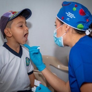 Jornada de salud oral para los niños de Santander